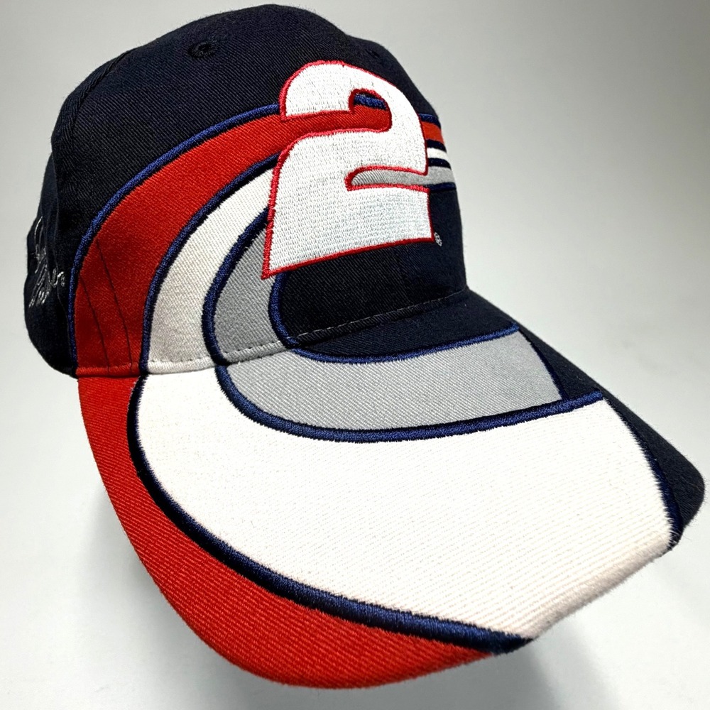 Vintage Rusty Wallace #2 NASCAR‎ 2000 Chase Authentics Snapback Hat Y2K Racing